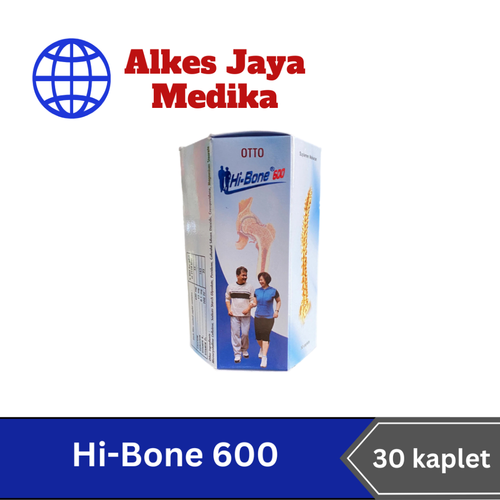 Jual Hi - Bone 600 Isi 30 Kaplet - Vitamin Tulang | Shopee Indonesia
