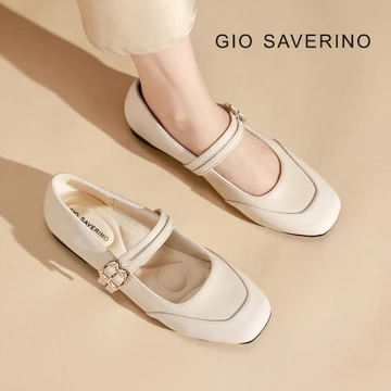 Gio Saverino Sepatu Wanita Korea Mary Jane Flat Shoes Cantik Kiki