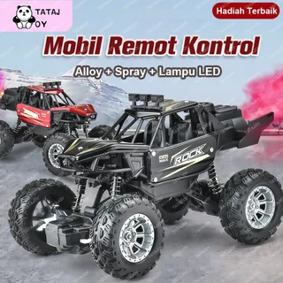 Tatajoy Mobil Remote Control Spray Offroad Remote Control Rock Crawler Mobil Remote Skala1:18 Mobil RC Alloy Climbing Car