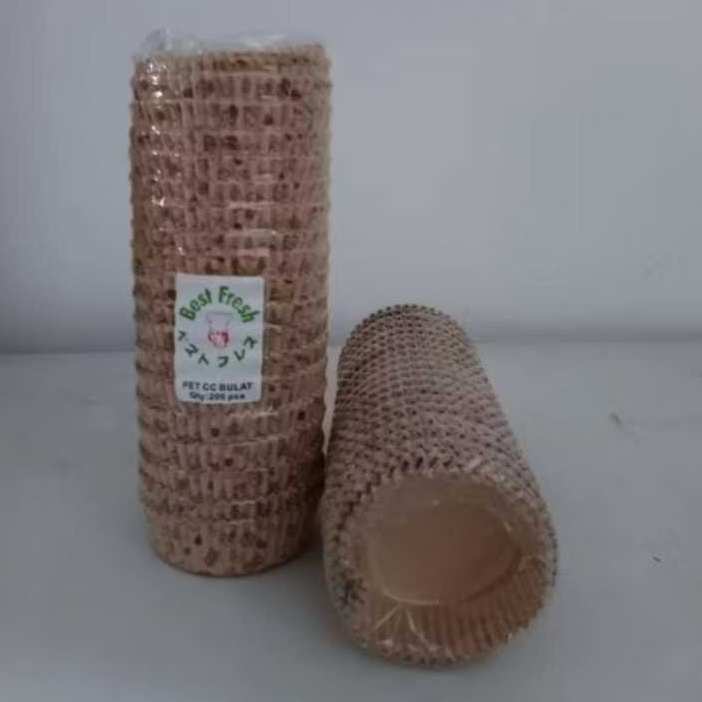 Jual Cup Roti Laminasi Bulat 8 Cm 200 Pcs | Shopee Indonesia
