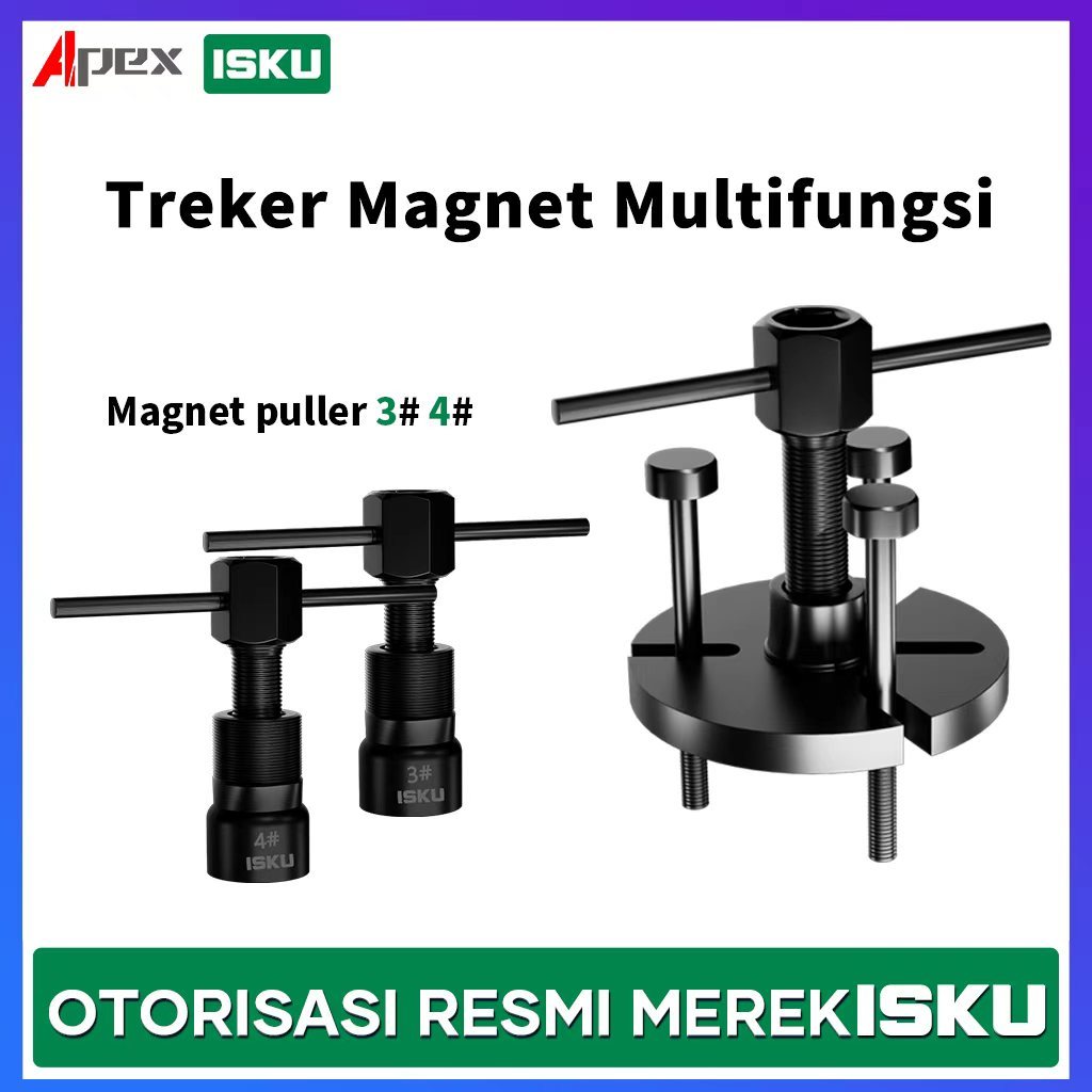 Jual ISKU Magnet Puller #9 Treker Magnet No 9 Grip-On Tracker Magnet ...