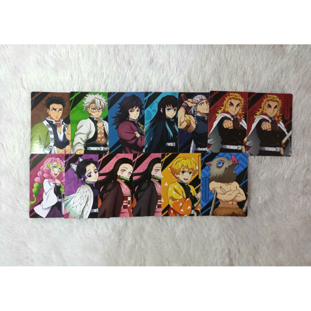 Jual Famima x Demon Slayer Collectiable Cards | Shopee Indonesia