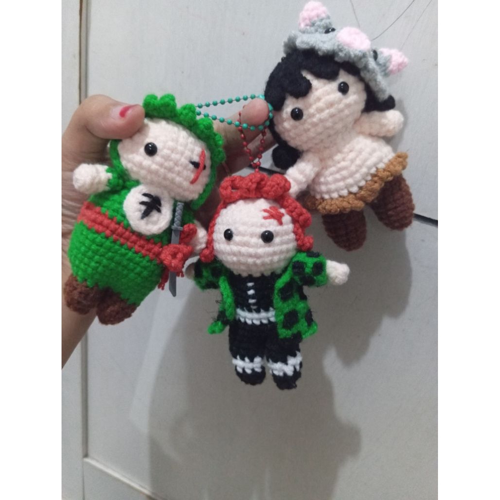Jual AMIGURUMI |CUSTOM ANYTHING BY REQUEST CUSTOMER |KEYCHAIN RAJUTAN ...