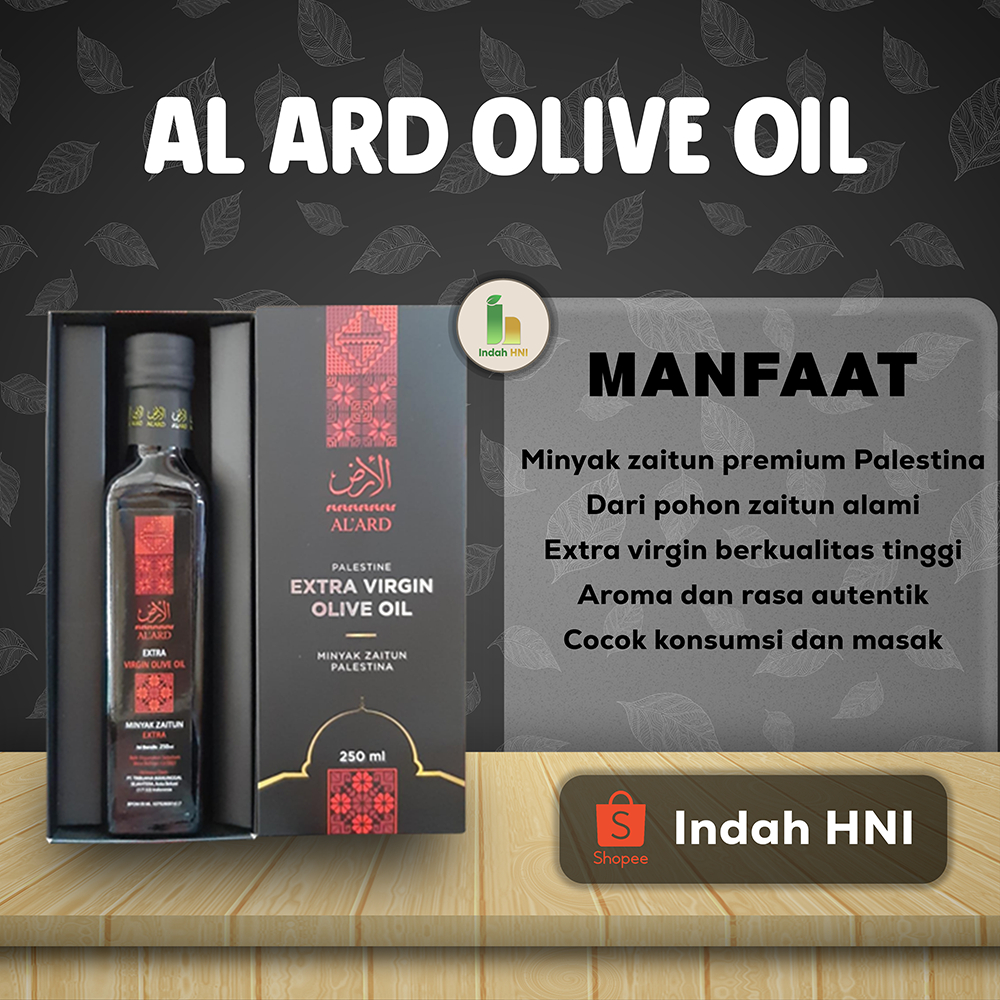 Jual AL ARD OLIVE OIL HNI HPAI – Minyak Zaitun Murni Extra Virgin Asli ...