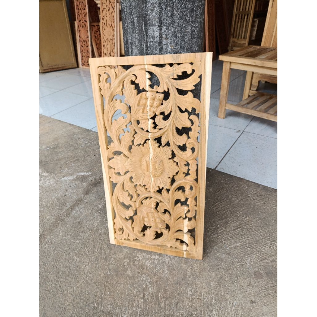 Jual ukiran kayu ornamen ukir loster roster ukir pajangan hiasan ...