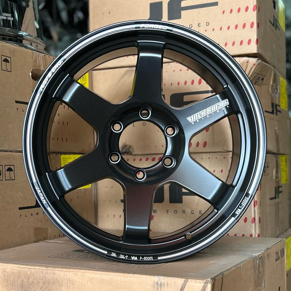 Jual Velg Rays Volk Racing Te37 Ring 18 Lebar 9 Pcd 6x139.7 Et 0 Warna ...