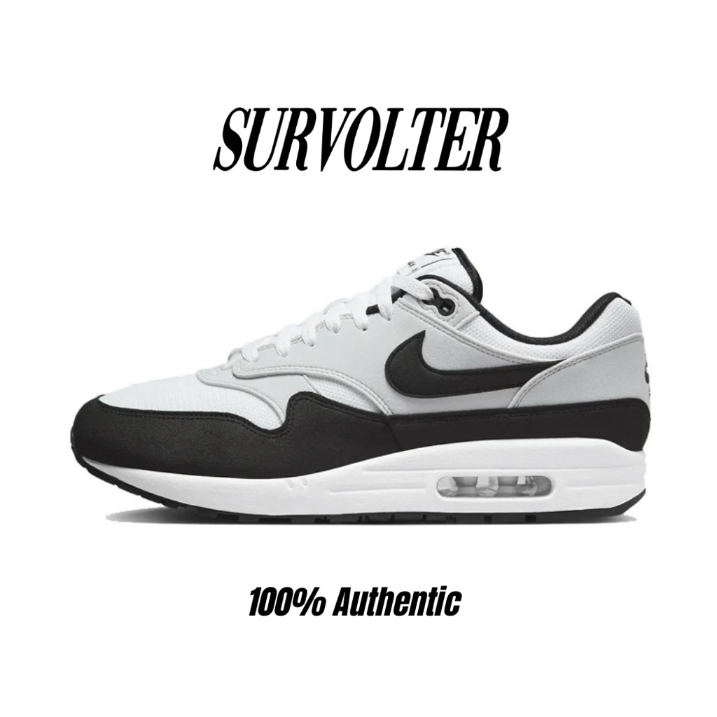 Jual Nike Air Max 1 White Black 100% Authentic | Shopee Indonesia