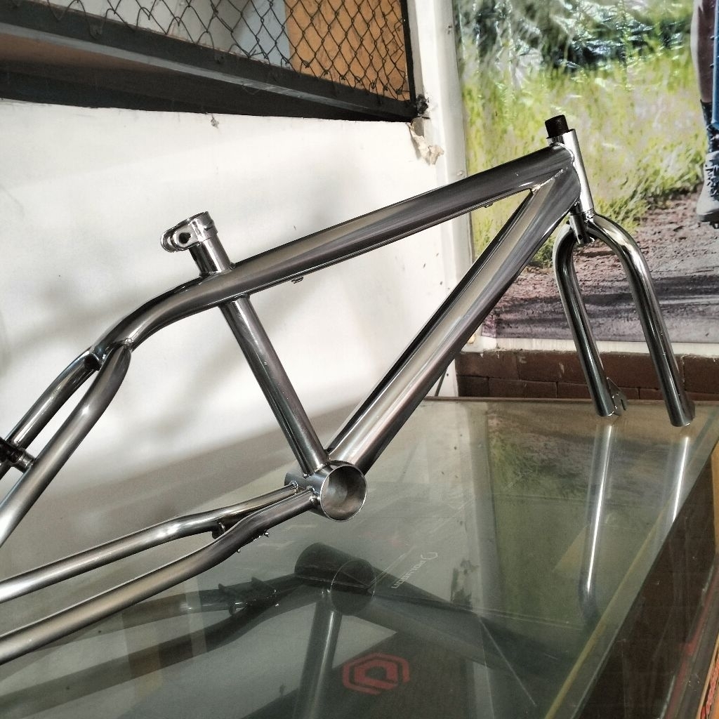 Jual Frame sepeda BMX 20 inch merk GT bahan steel Chromium gawangan BMX ...