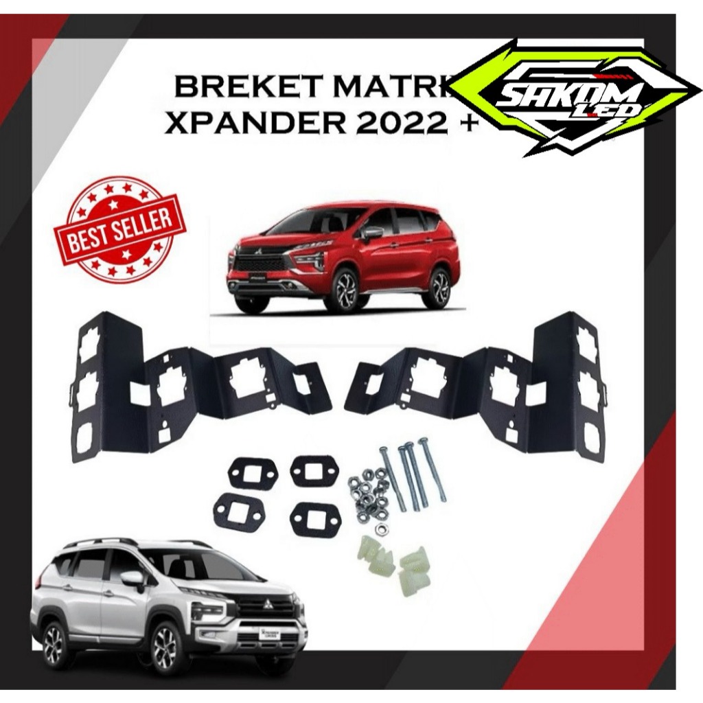 Jual Bracket bi led matrix xpander 2022 ke atas ukuran bi led 1.5 inch ...