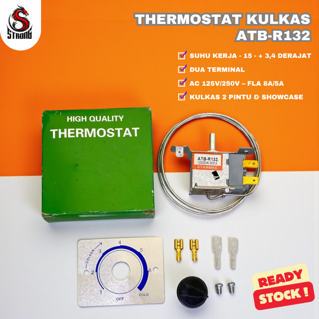 Jual STRONG Thermostat Kulkas Showcase Freezer AWTB P-132 / R-132 ...