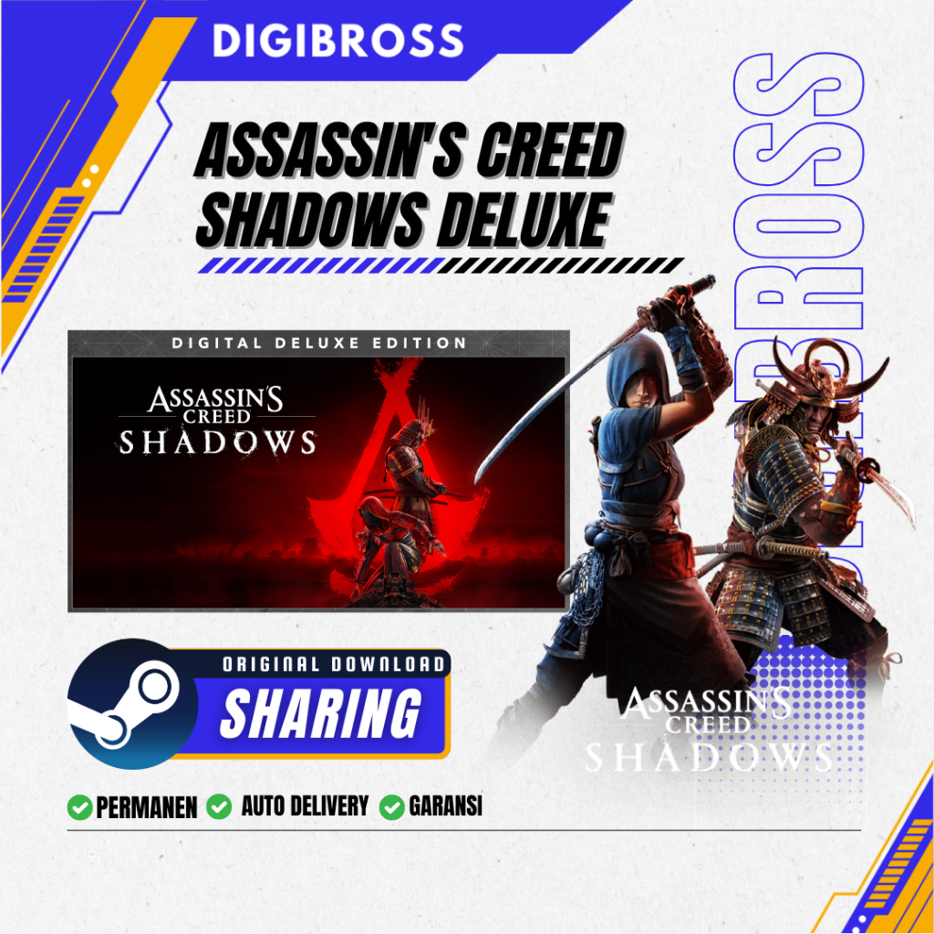 Jual [BONUS GAME RANDOM] Assassin's Creed Shadows Digital Deluxe ...