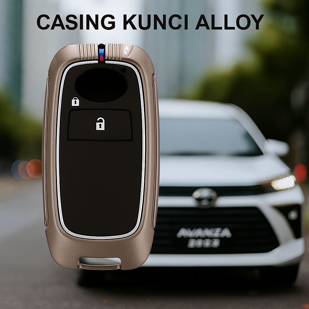 Jual Casing Kunci Cover Case Sarung Mobil Metal ALLOY All New Avanza ...