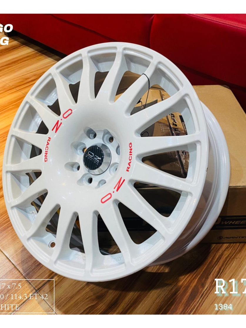 Jual Velg mobil R17 RPF1 OZ Racing PCD 8X100/114,3 ET42 Lebar 7,5 Yaris ...