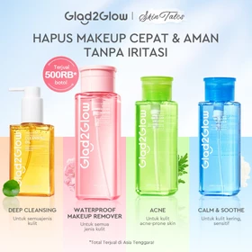 Glad2Glow Micellar Water All Series Cherry Blossom Sensitive Care ACID ACNE CLEAR Makeup