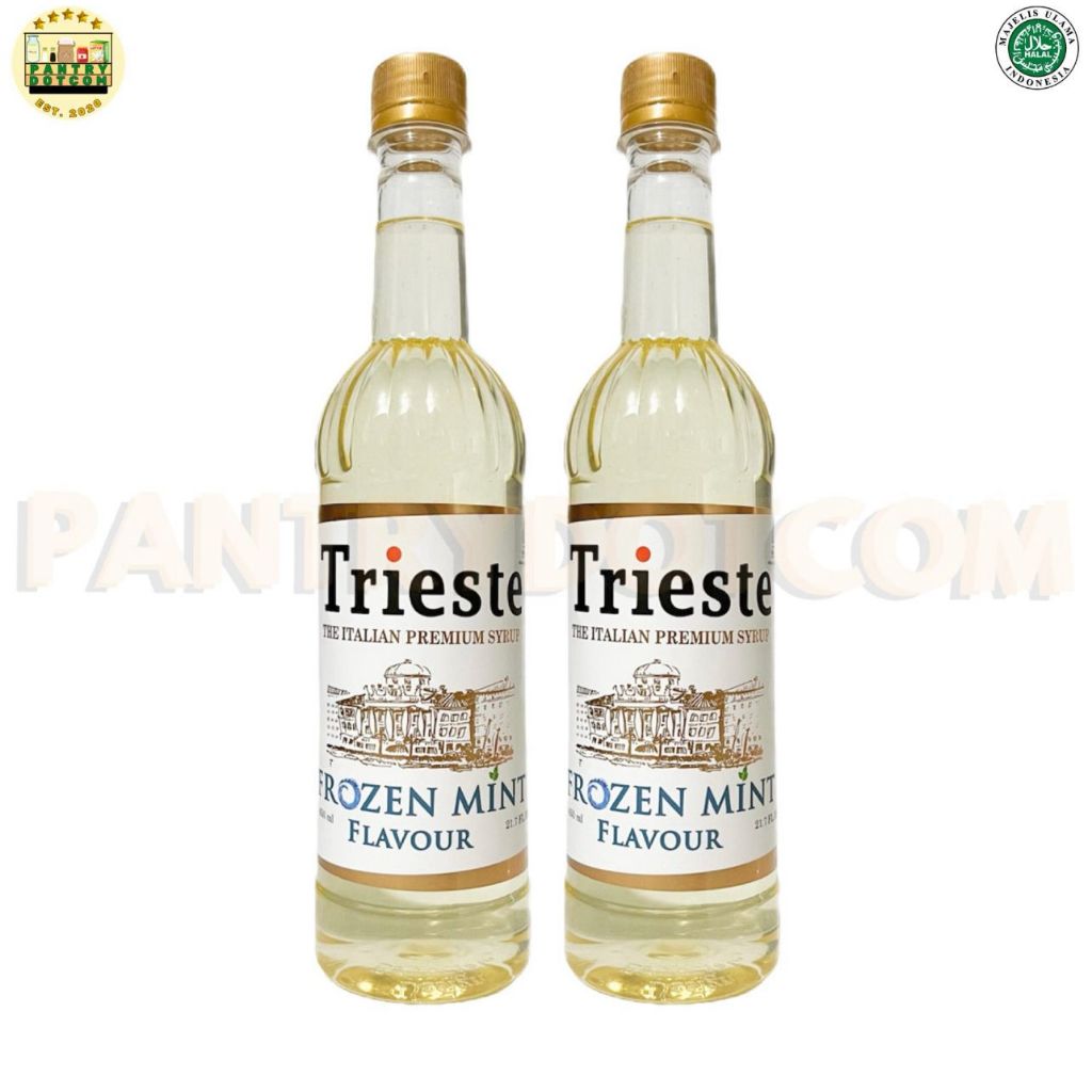 Jual TRIESTE - SYRUP RASA FROZEN MINT - SIRUP PREMIUM 650ml | Shopee ...