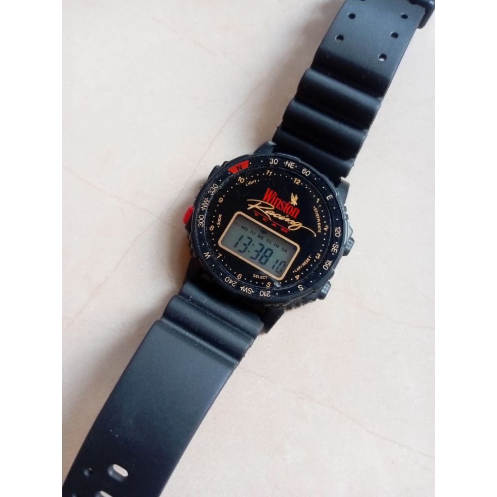 Jual Vintage Winston Cigarettes Racing Team Watch | Shopee Indonesia