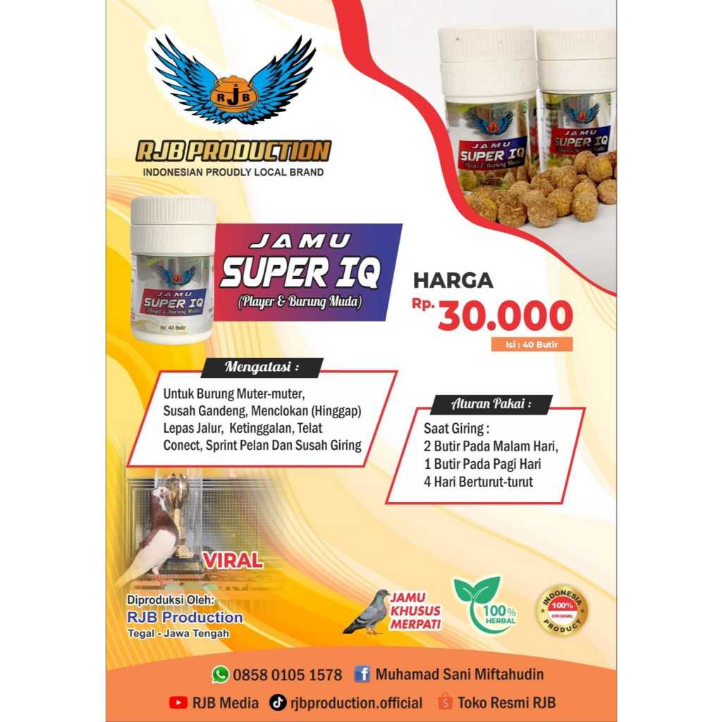 Produk Toko Resmi RJB Production | Shopee Indonesia