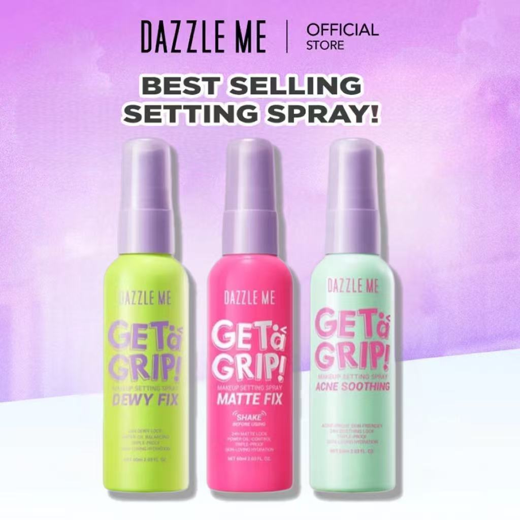 Jual 【COD】DAZZLE ME Get a Grip! Makeup Setting Spray Matte Fix Smooth ...