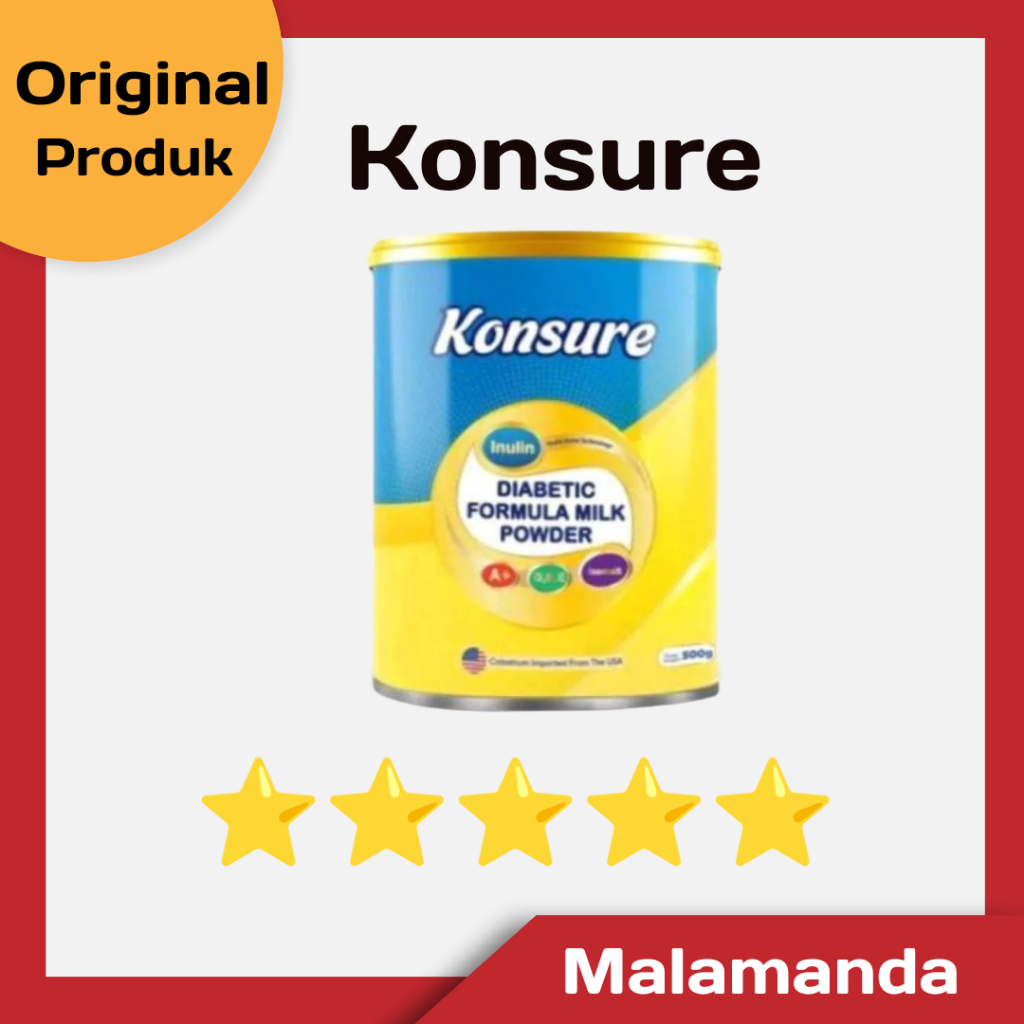 Jual Konsure 100% Original Susu Kaleng 450gr Untuk Sakit Diabetes ...
