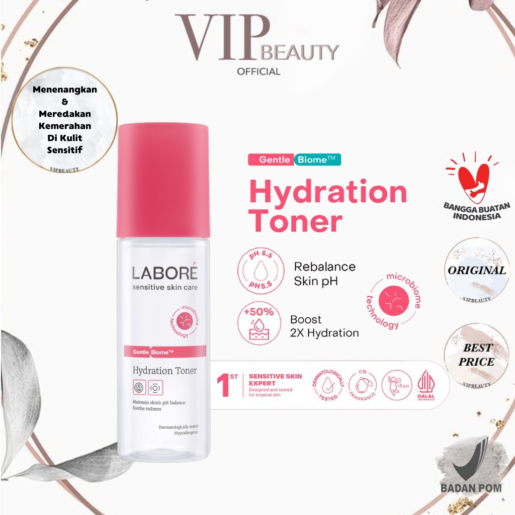Jual LABORE Gentle Biome Hydration Toner 100ml - Toner untuk ...