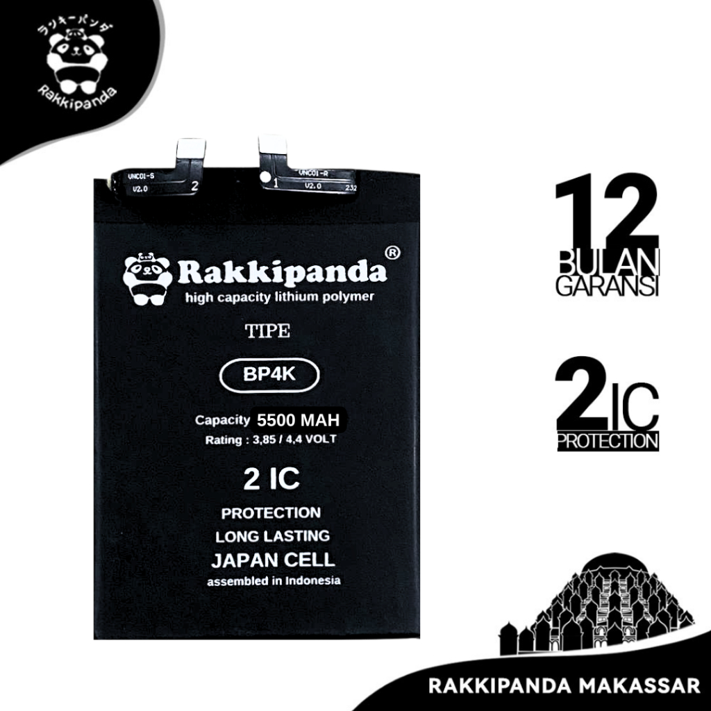 Jual Baterai HP RakkiPanda BP4K Poco F5 / X5 Pro 5G / Redmi Note 12 Pro ...