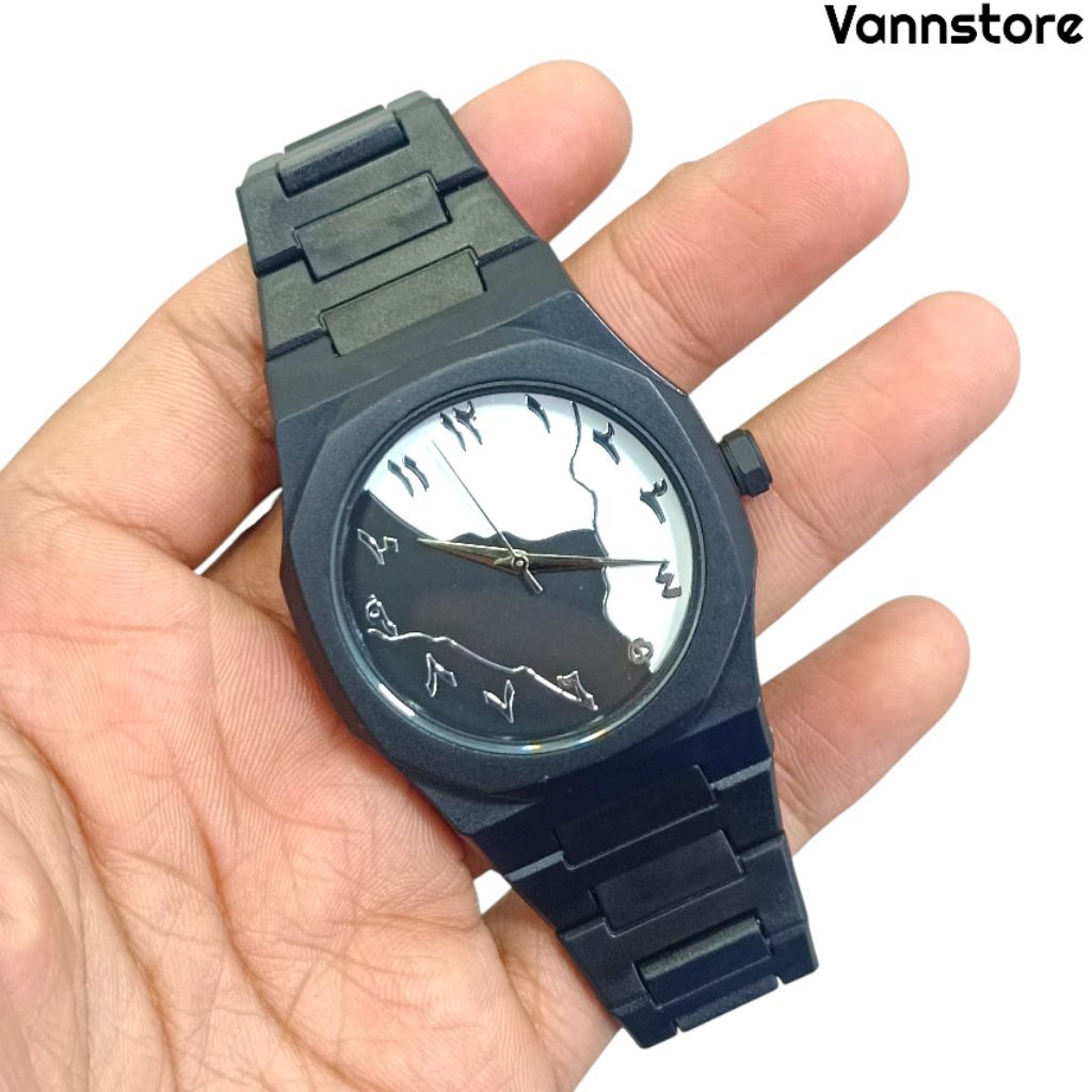 Jual Jam Tangan Pria Fashion Model Arabic free box, baterai dan alat ...