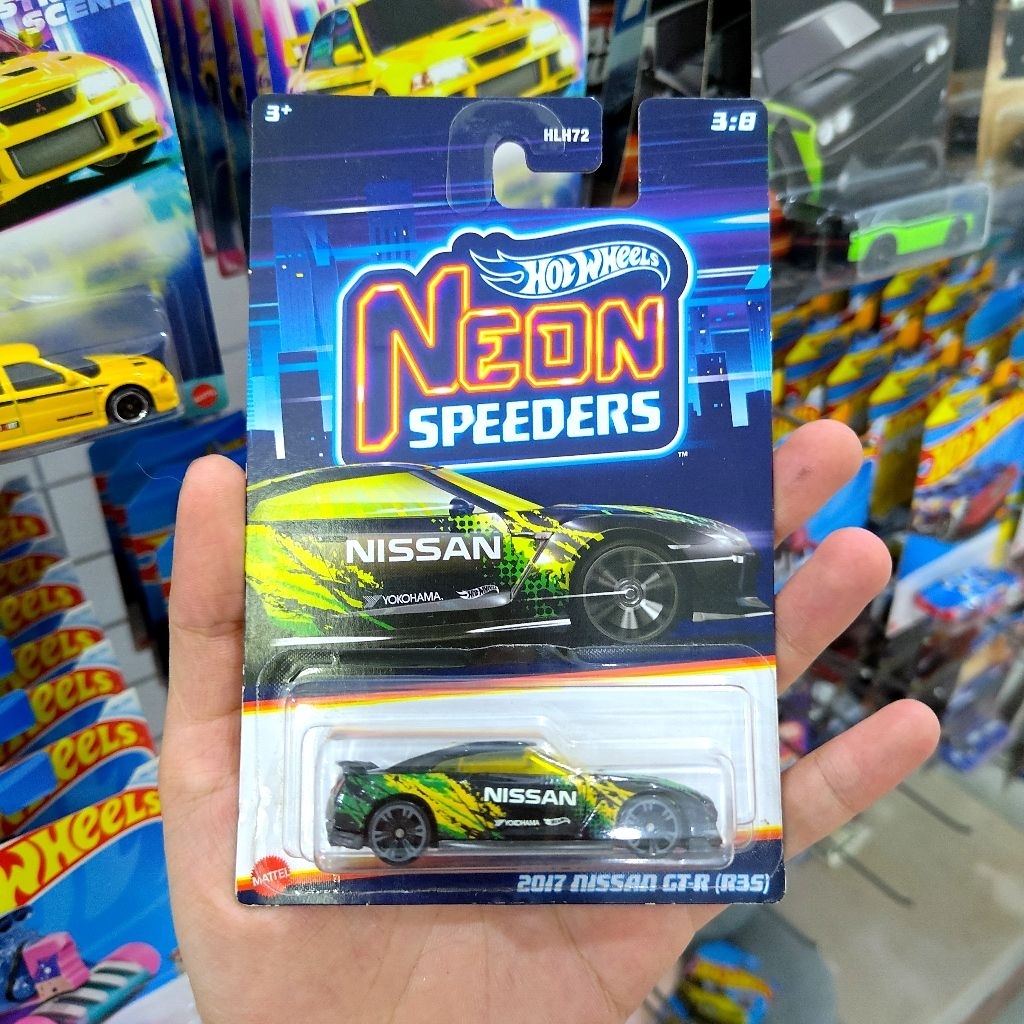Jual Hot Wheels - 17 Nissan GTR ( R35 ) Neon Speeders - Hotwheels ...
