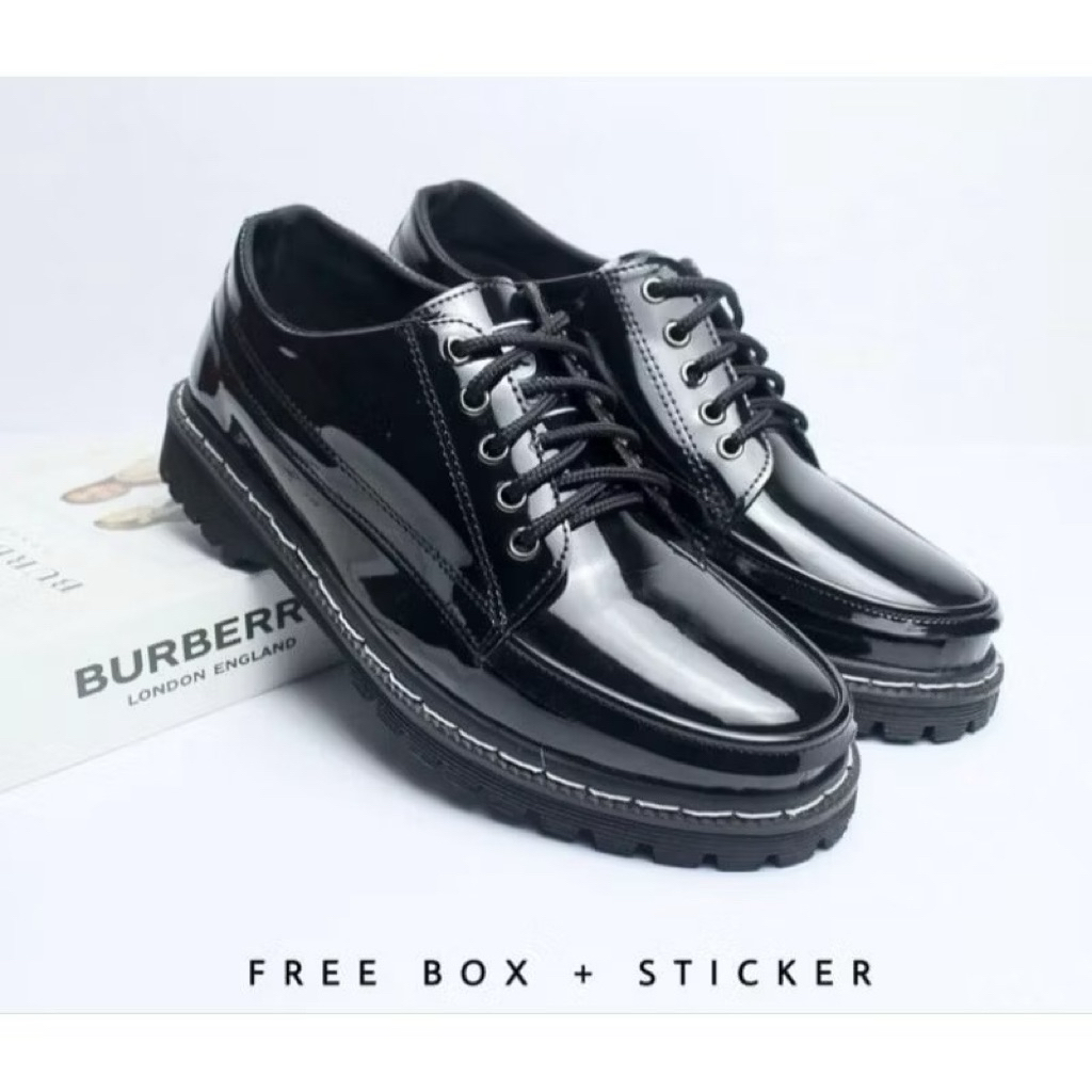 Jual Sepatu Docmart Pria Glossy Formal – Anti Slip, Tahan Air, Premium ...