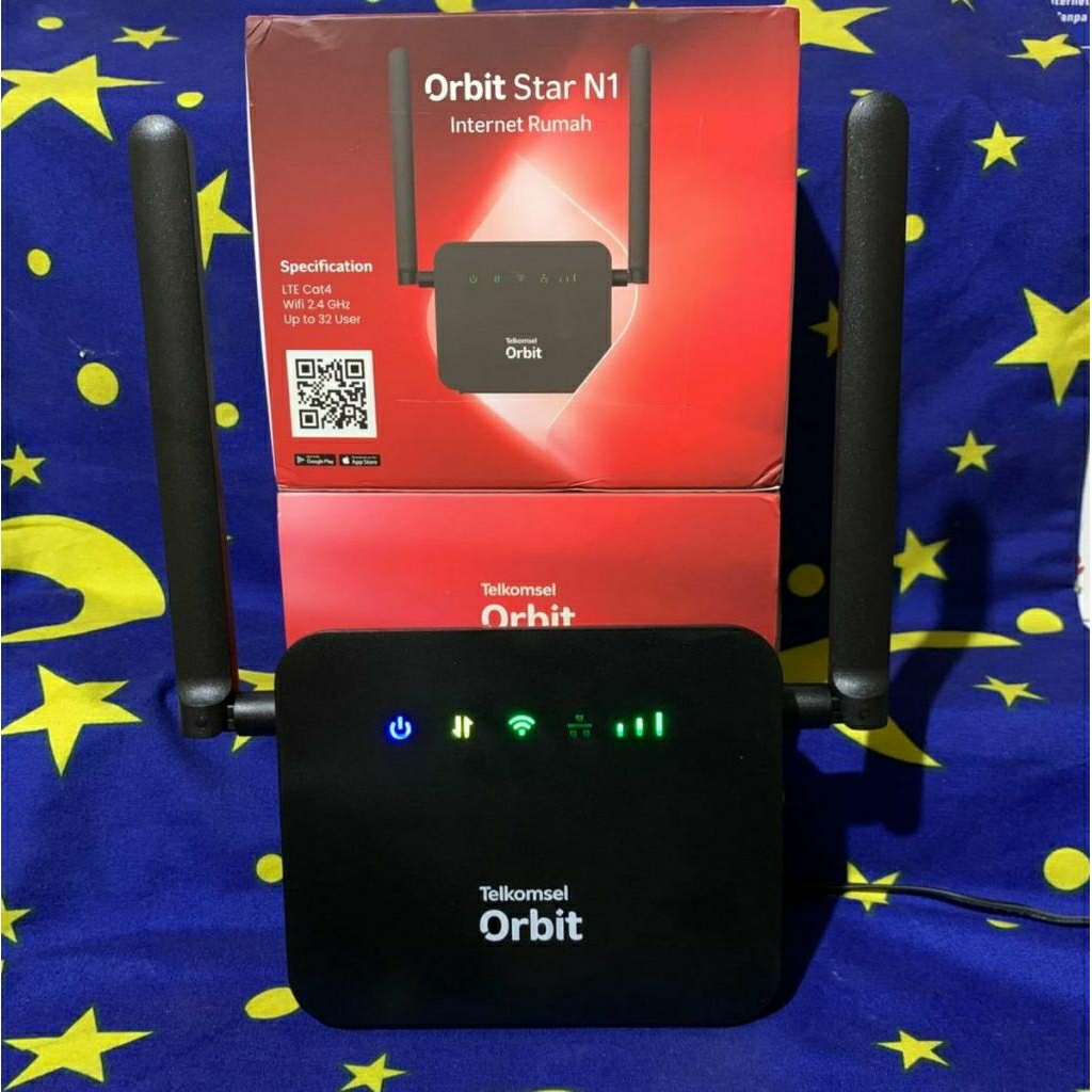 Jual Orbit Star N1 Wifi 4G LTE Router HKM127-A T-Sel Only 4G TELKOMSEL ...