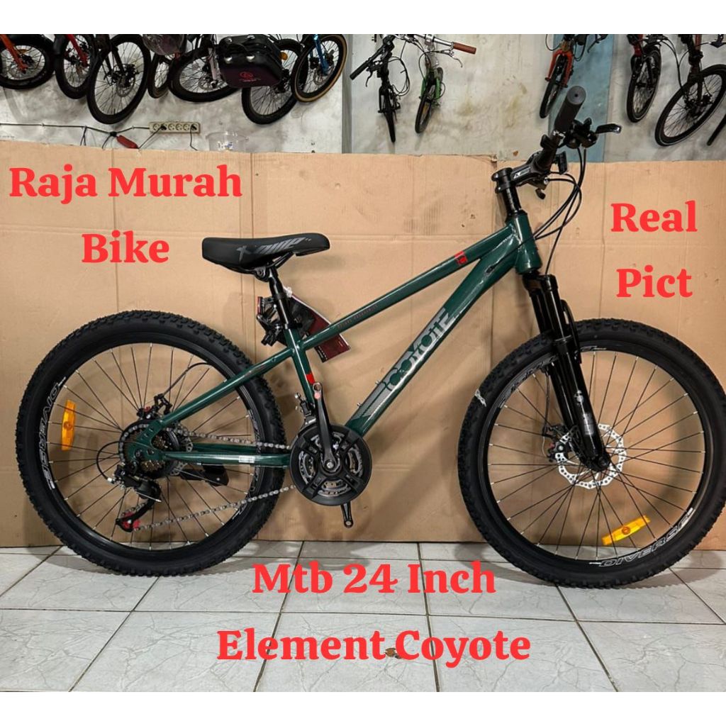 Jual Sepeda gunung MTB 24 inch Element Coyote Sepeda Gunung Element ...