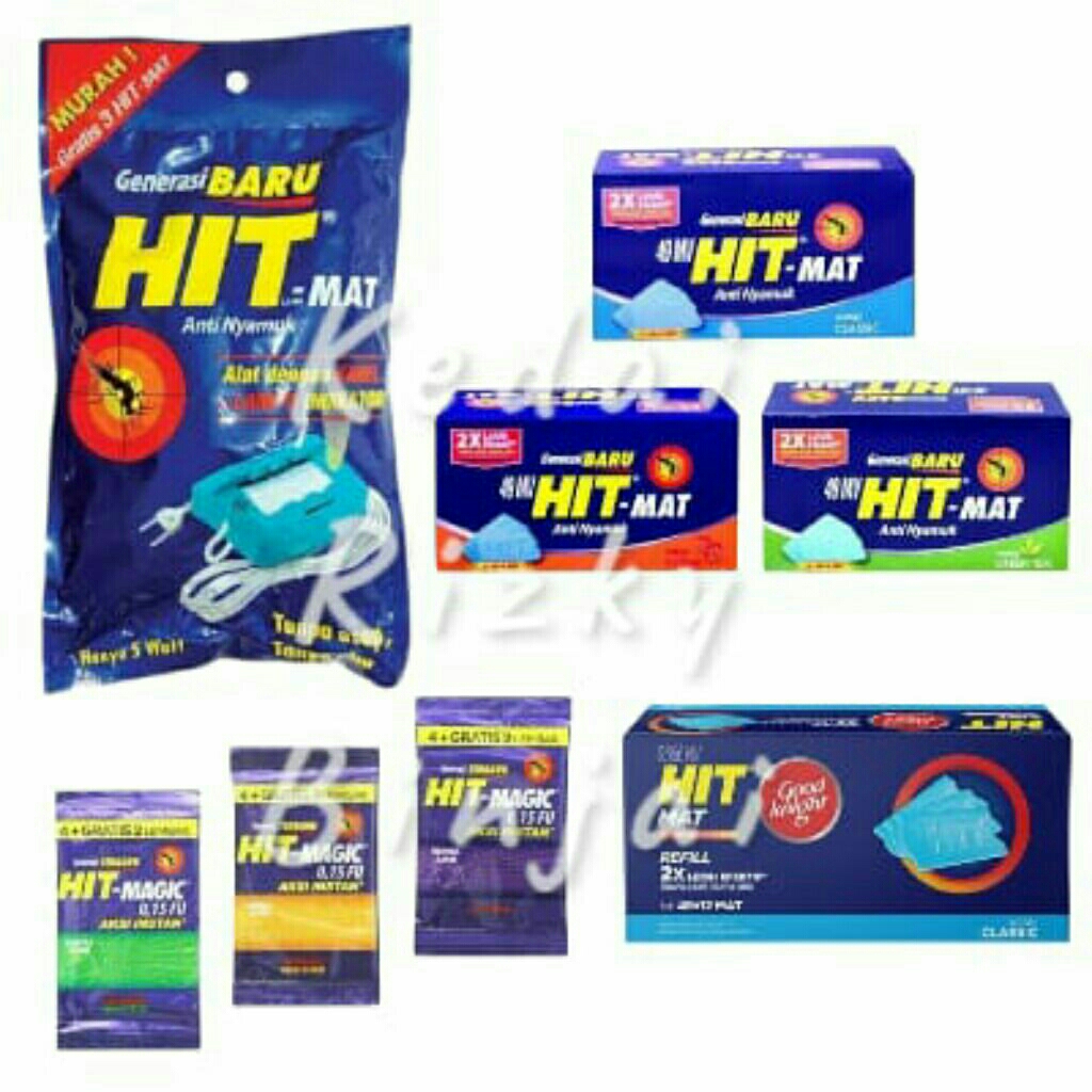 Jual HIT MAT ANTI NYAMUK ELEKTRIK ALAT REFILL GOOD KNIGHT HIT MAGIC ...