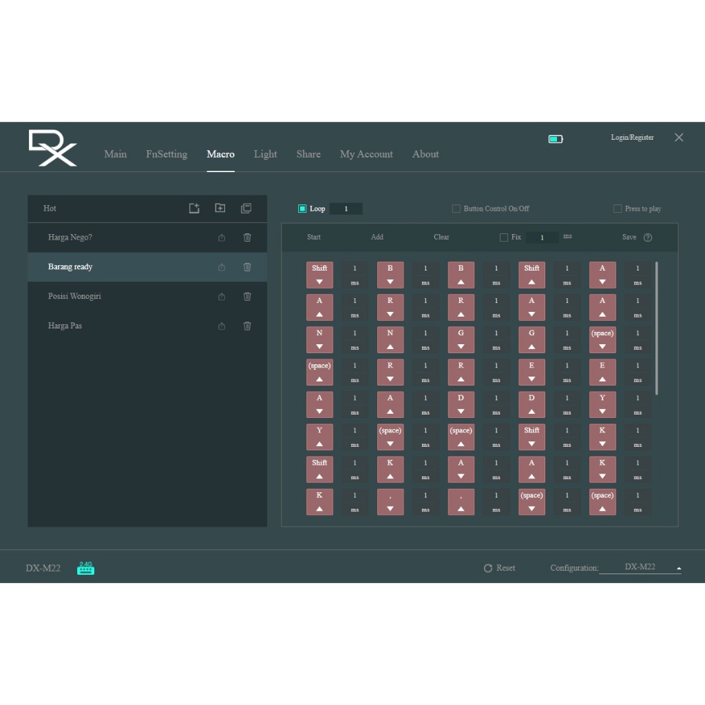 Jual Rexus Daxa M22 Numeric Macro Keyboard (Sekond) | Shopee Indonesia