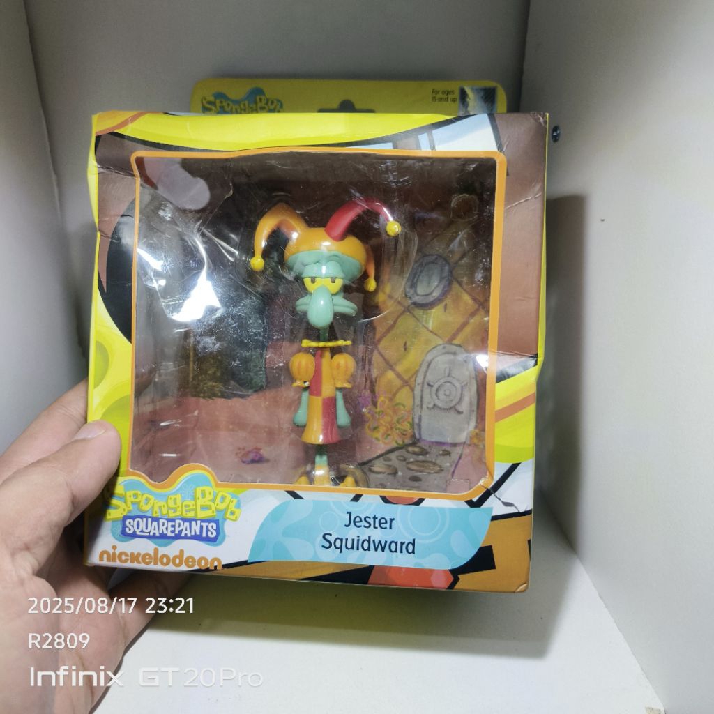 Jual Figure SpongeBob SquarePants Jester Squidward | Shopee Indonesia