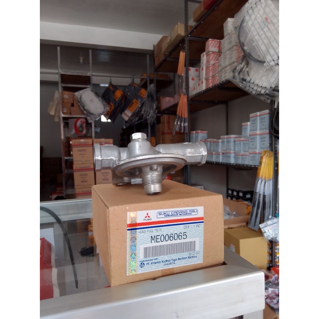 Jual Head Fuel Filter Canter ME006065 ori Genuine Mitsubishi | Shopee ...