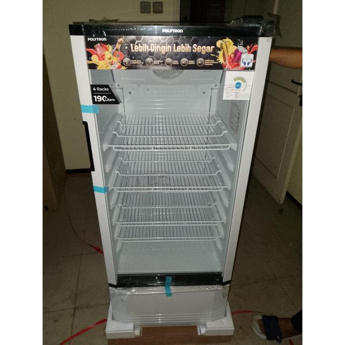 Jual POLYTRON SHOWCASE 4 RAK SCN 190 KAPASITAS 190 LITER | Shopee Indonesia