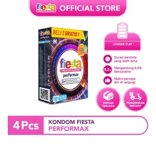 Fiesta Performax 3+1โs / Kondom Tahan Lama