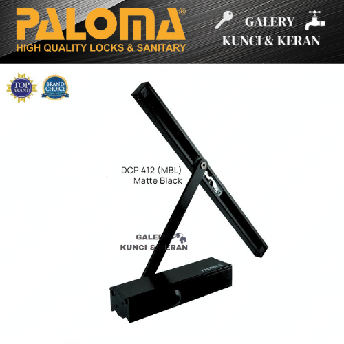 Jual PALOMA DCP 412 Door Closer Penutup Penahan Pintu Otomatis ...