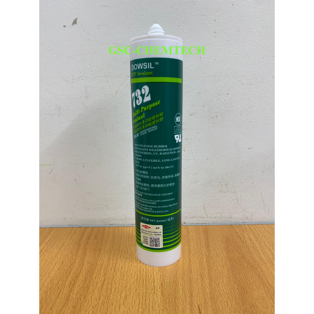 Jual Silicone RTV 732 Dowsil / Dowsil 732 Silicone Sealant | Shopee ...