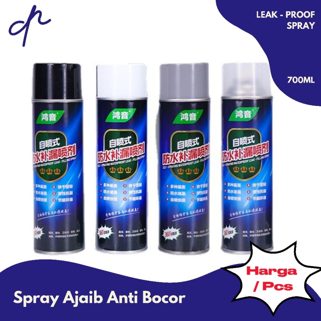 Jual [D.N] SPRAY AJAIB ANTI BOCOR WATERPROOF 700ML / SPRAY PEREKAT ...