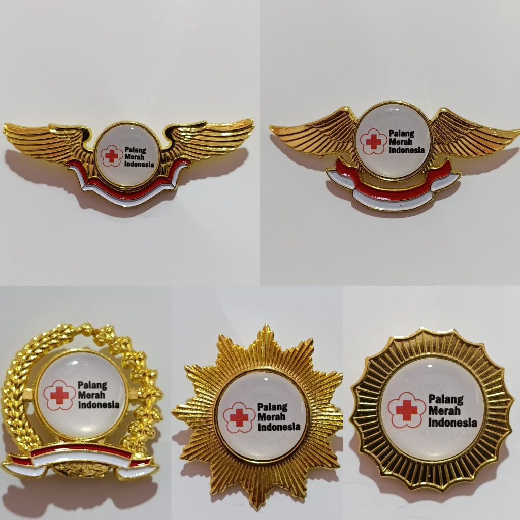 Jual PIN WING MERAH PUTIH LOGO PMI / PALANG MERAH INDONESIA | Shopee ...