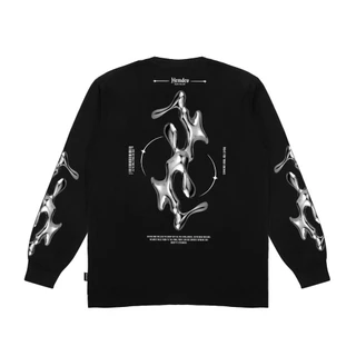 Hemdev Tshirt Longsleeve Carry Out Black Tees Katun