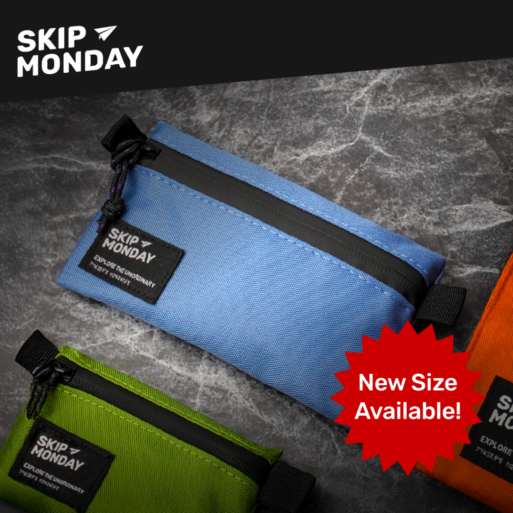 Jual Skip Monday Zipper Pocket Travel Organizer Dompet Pouch Tempat ...
