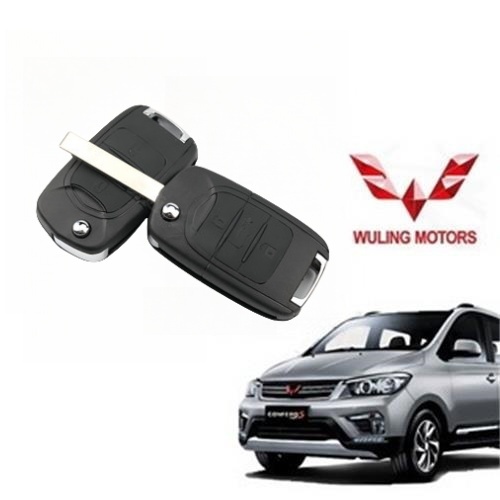 Jual Casing Remote WULING CORTEZ - 3 BUTTON - Casing Remote Mobil ...