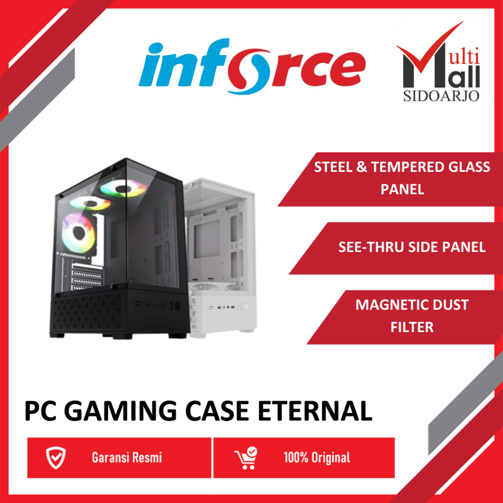 Jual INFORCE GAMING CASE ETERNAL YIN & YANG | Shopee Indonesia