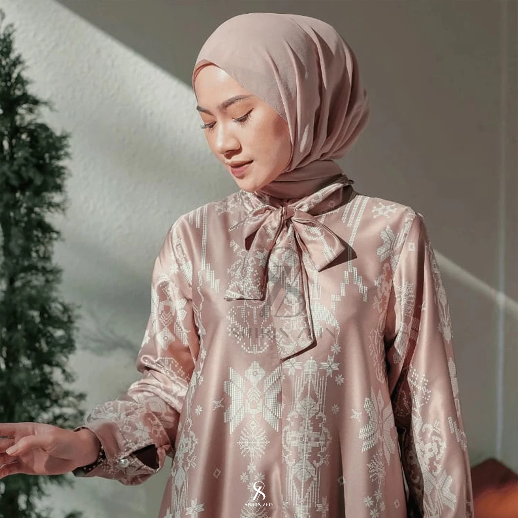 ukuran jumbo gamis syar’i elegan wanita dewasa SHIRINZEIN Haerumi