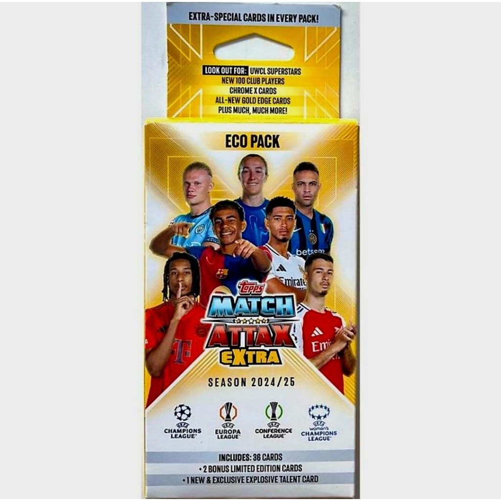 Jual 2024/2025 Topps Match Attax Extra UEFA Champions League Trading ...