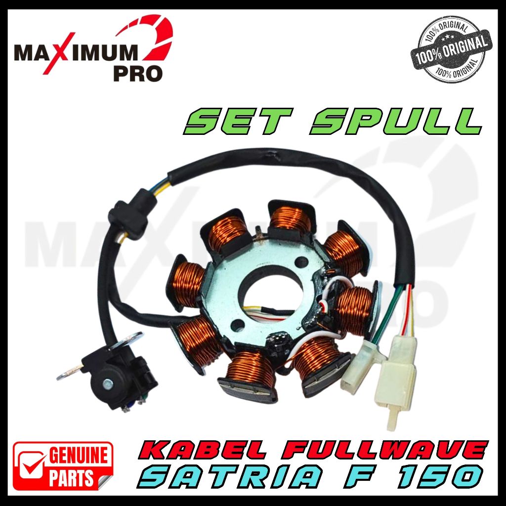 Jual SPULL SPOOL ASSY STATOR ASSY SPUL SATRIA F 150 ORIGINAL SEPUL ...