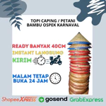 Topi Caping Bambu Petani Topi Caping Tradisional Anti Panas