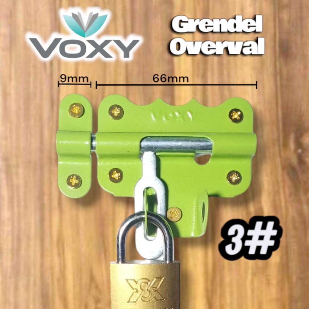 Jual [ 12 pcs GROSIR ] Grendel Overval 1 Lusin 12pcs 1Kotak/ 2inch ...