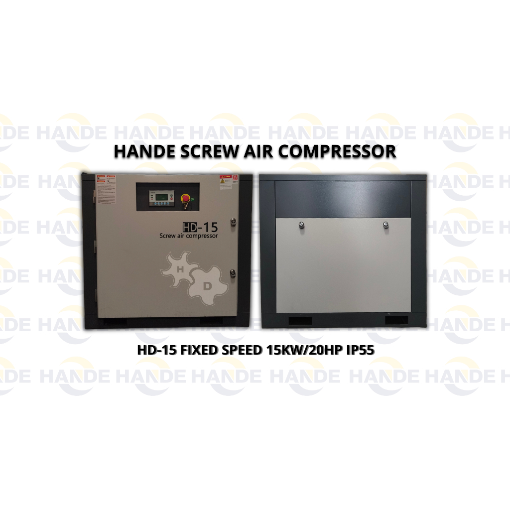 Jual Hande Screw Air Compressor HD-15 Fixed Speed Kompresor Udara 15KW ...